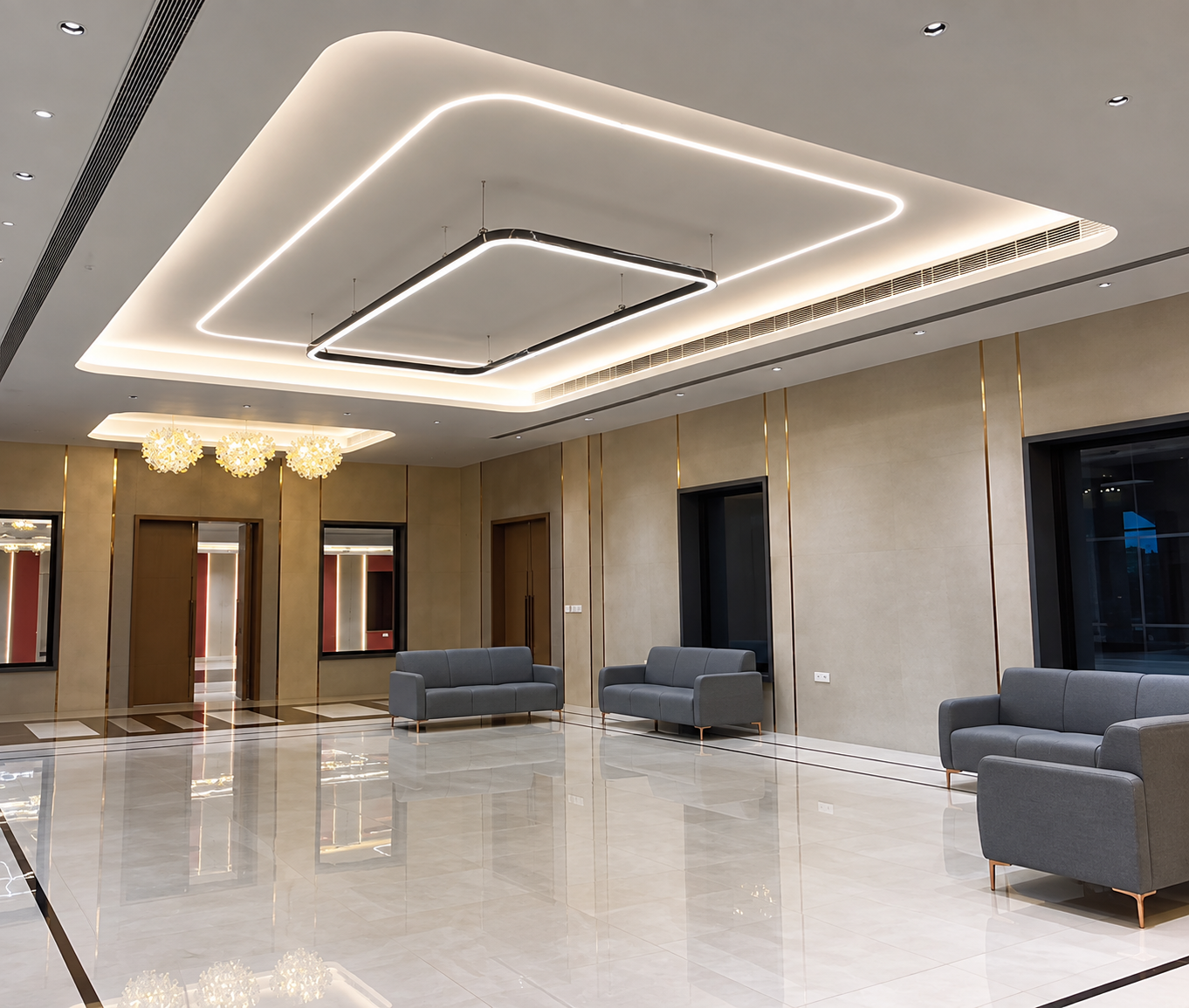 VIP seating area